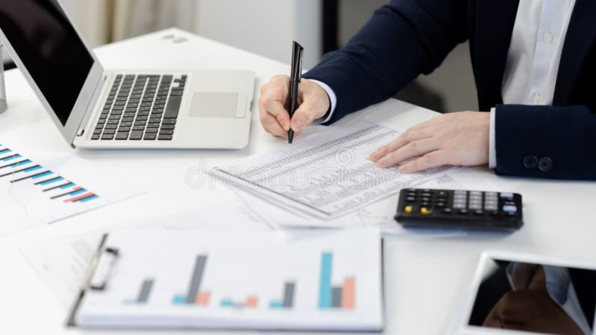 Financial calculations background