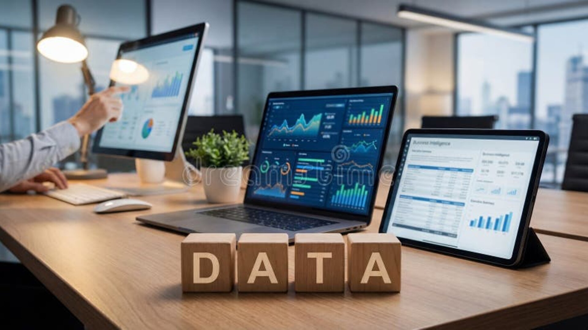 Data visualization background