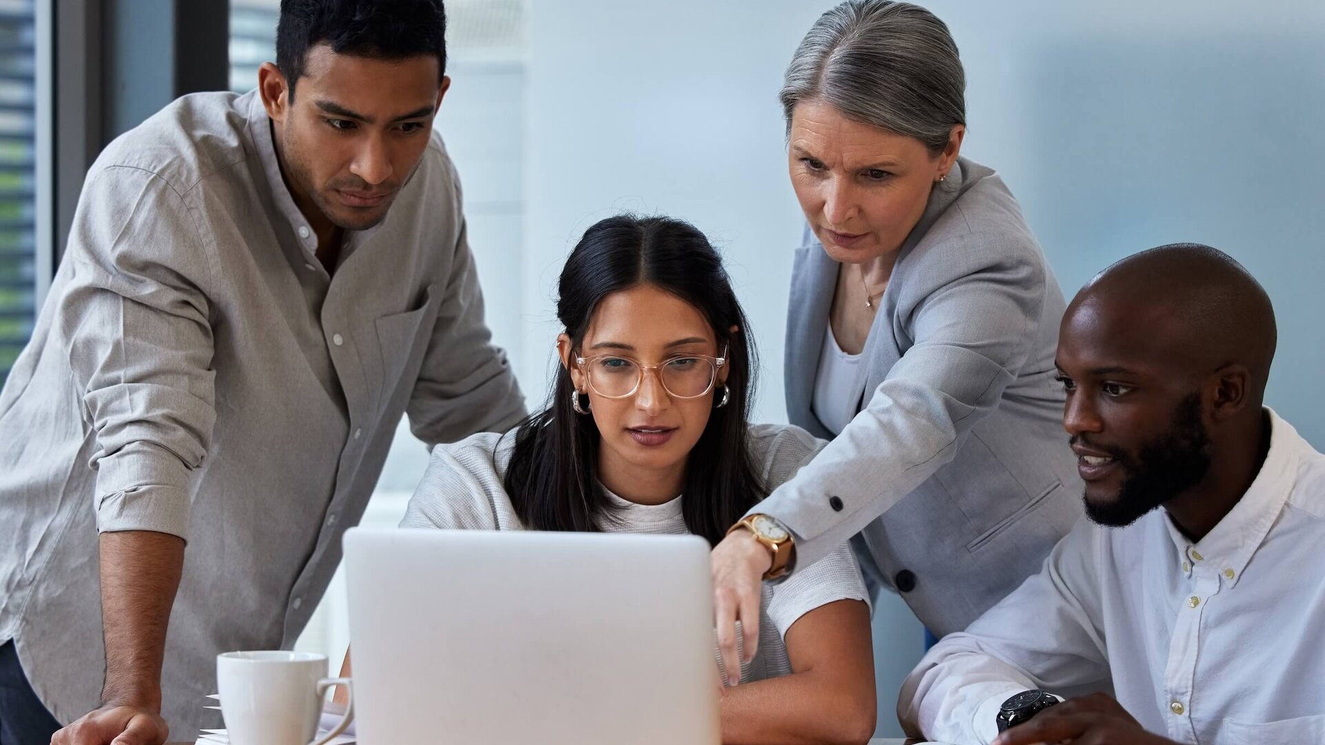 Professional report background